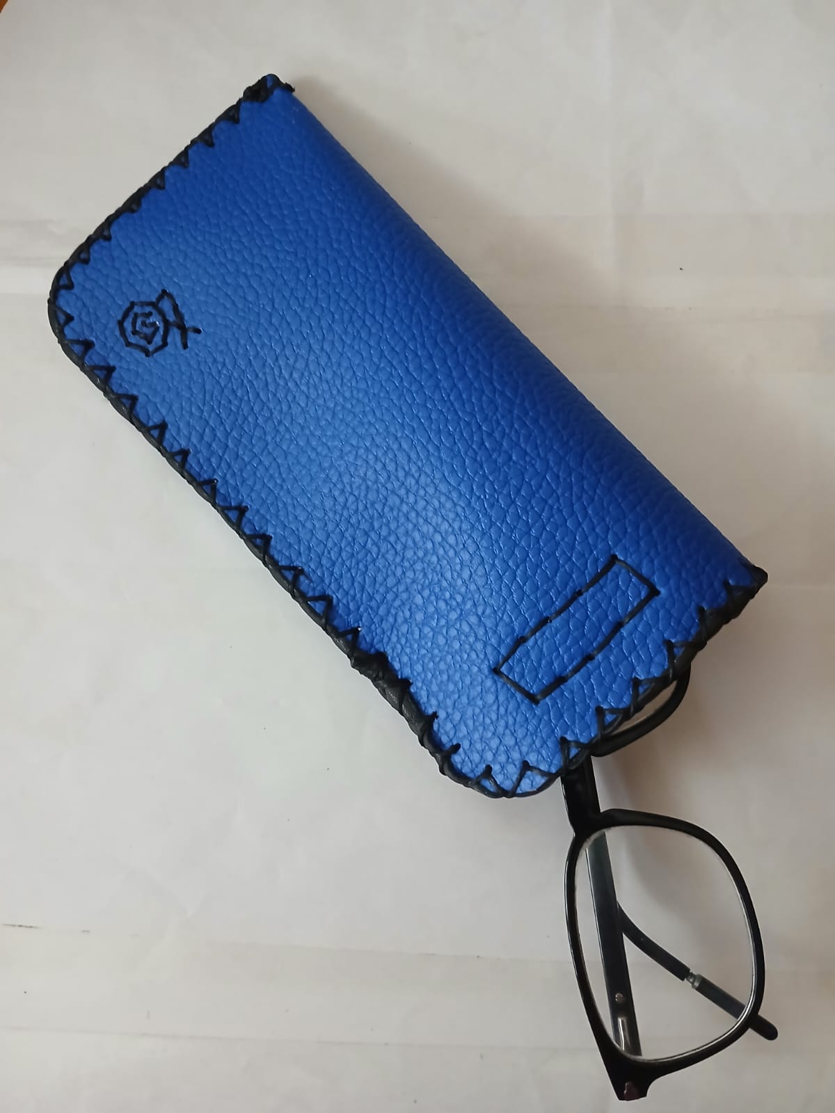Funda de gafas Azul