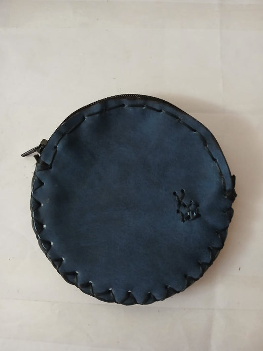 Monderero redondo azul oscuro